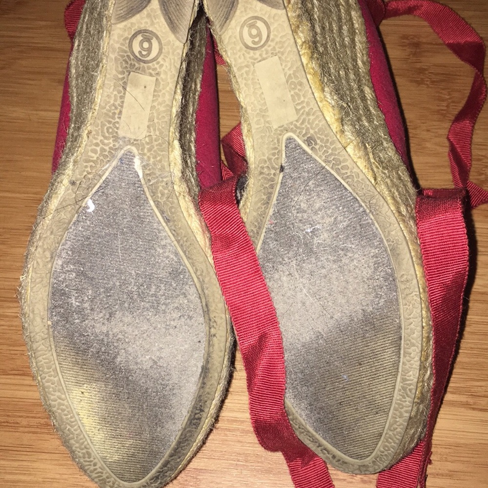 Mossimo Wedges, Red - Picture 3 of 3